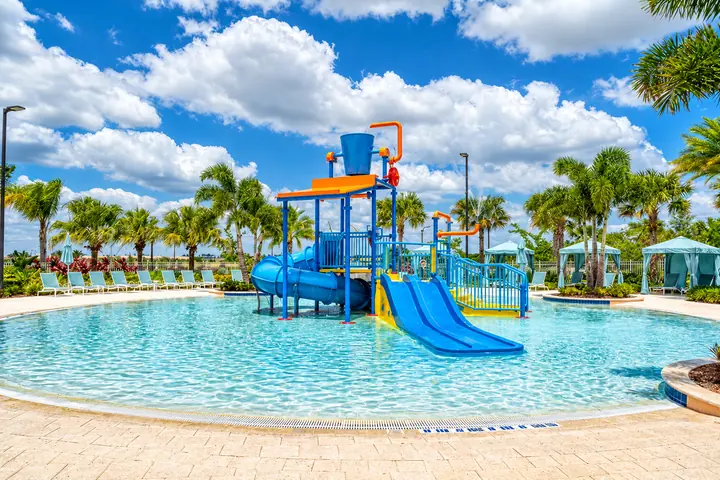 Solara Resort children’s splash area